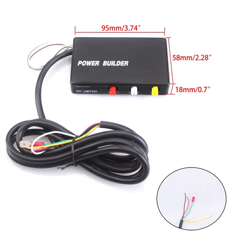 Car Ignition Rev Limiter Launch Control Fire Controlle Exhaust Flame Thrower Kit Chip Type B Drift Fire