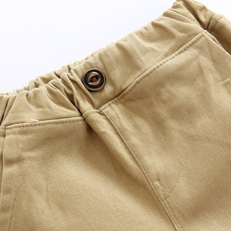 Kinderen Broek Kinderen Lente Herfst Katoenen Broek Kleding Voor Baby Jongens Broek Geweven Solid Casual Blauw Khaqi Groen