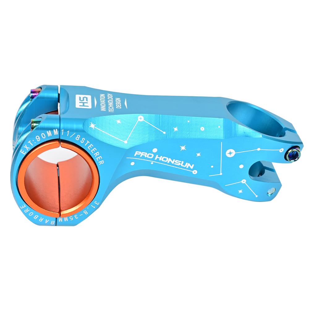 HONSUN Bike Stem Bike 3D forged alloy Stem Bicycle Riser Stem MTB Road Bike 31.8mm Angle 17 Bicicleta Tallo Bicicleta potencia