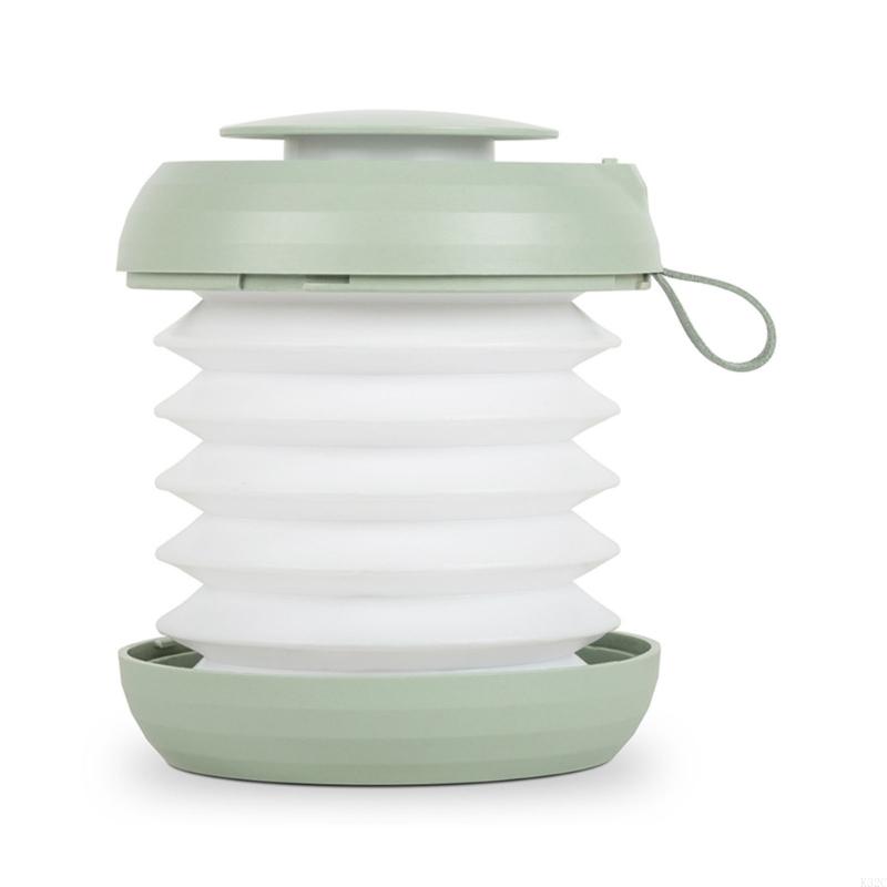K32C Verstellbares Leselicht USB LadretRactable LED -Schreibtischlampe für Kinderstudenten: green