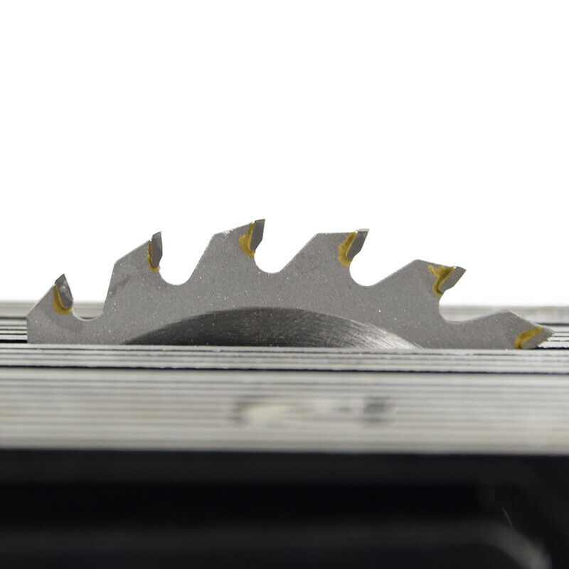 220V/110V 60W Mini Table Saw/Mini Bench Saw Alloy Blade Diamond Blade Cuts Stone Wood Copper Aluminium Lead