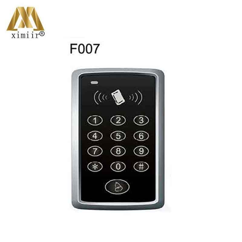Carte et clavier RFID 125khz F007, contrôle d'accès à porte unique, contrôle d'accès autonome, 10 pièces, moins cher