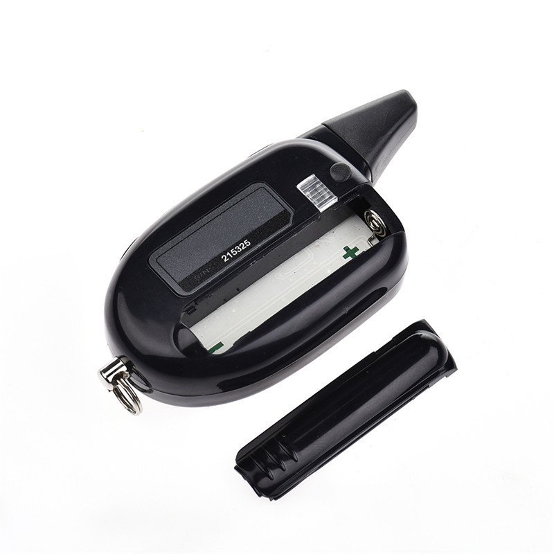 Voor Russische Versie 2-way LCD Afstandsbediening Sleutelhanger Tamarack Voor Twee Richtingen Auto Alarm Systeem Scher khan m7 Scher-Khan Magicar7