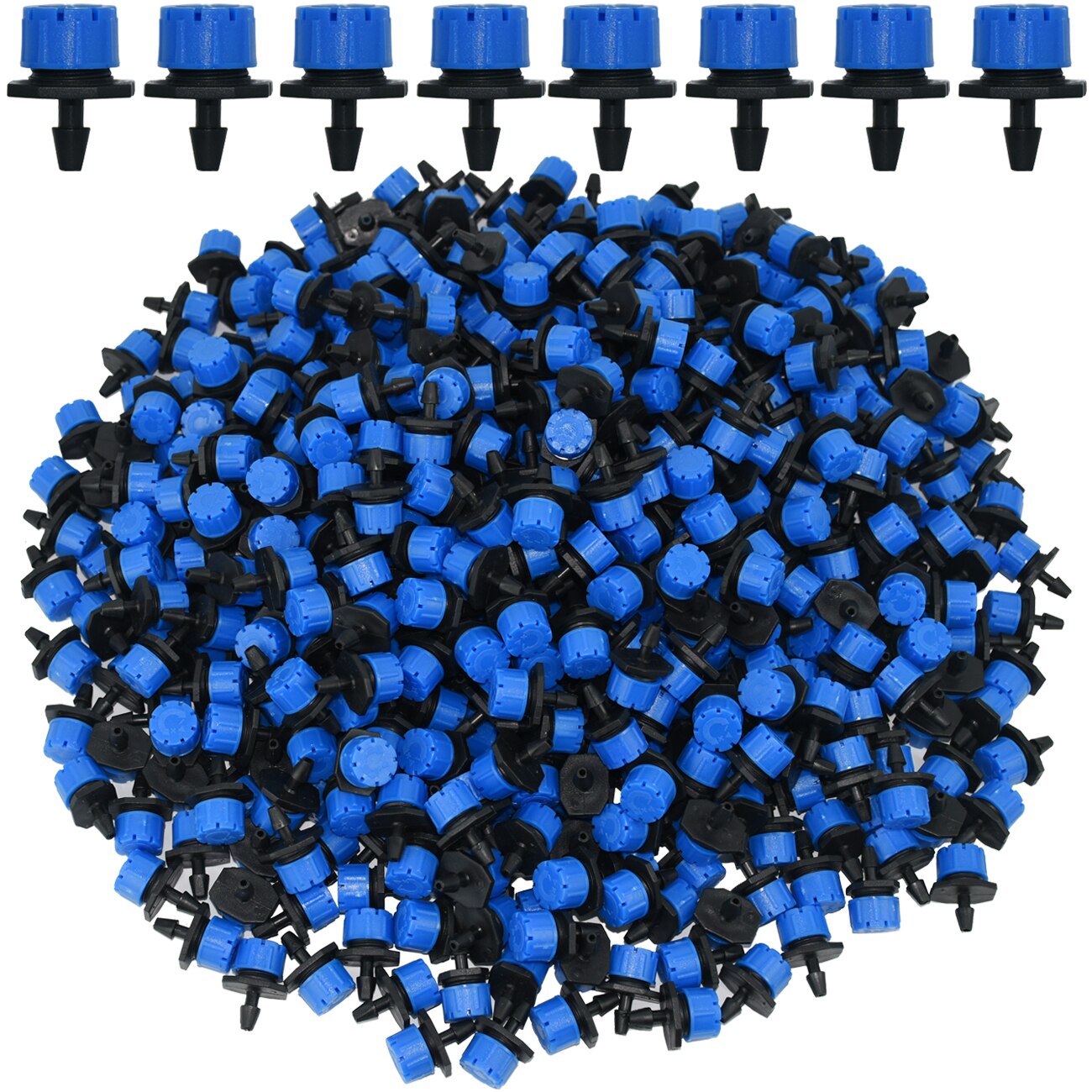 KESLA Garten 30-1000PCS 4/7mm Bewässerung Düse Einstellbar Tropf Bewässerung Sprinkler Emitter Micro Drip Gewächshaus balkon Hof