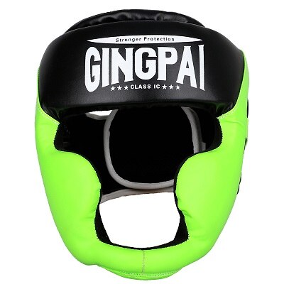 Casco de boxeo Muay Thai MMA para hombres y mujeres, Protector de cabeza de entrenamiento, equipo de Fitness, TKD: 1 / M