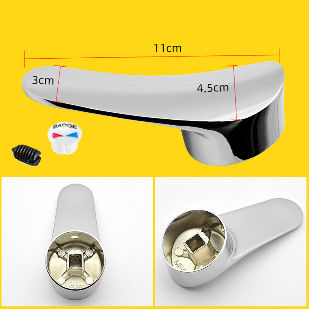 Duable Faucet Handle Handle Parts Replacement Shower Bathtub Faucets Handle Kitchen Maintenance Accessories: green