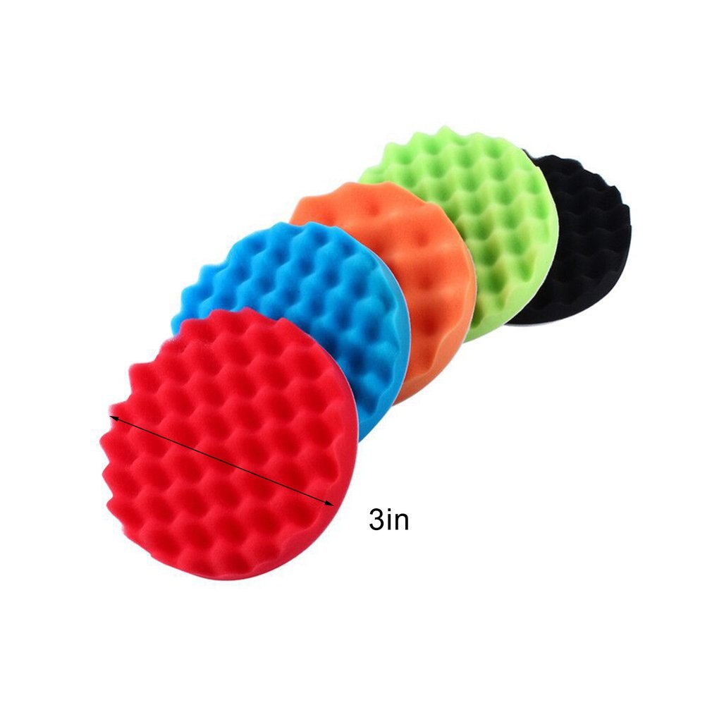 Spons polijstplaat set auto schoonheid speciale spons wiel spons polijstpad praktische auto schoonmaak tool