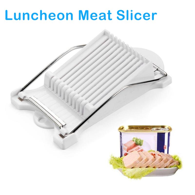 Rvs Ham Slicer Lunch Vlees Slicer Banana Cutter Ei Worst Slicer Thuis Multifunctionele Keuken Gadgets