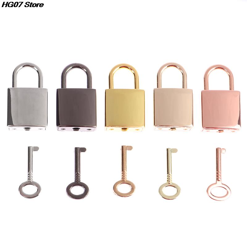 Mini Metalen Hangsloten Sleutelbagage Slot Met Sleutel Voor Juwelendoos Opbergdoos Dagboek Koffer Slot Hangslot Set
