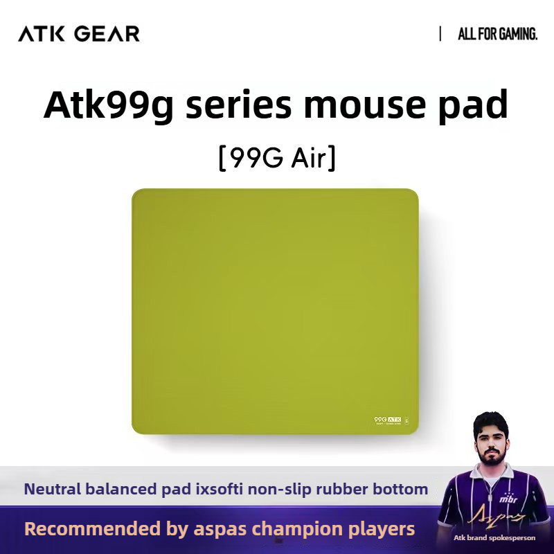 Atk 99G Pro/Carbon/Air Xsoft Esports Mouse Pad Anti Slip Pad Mechanical Keyboard Gaming Mousepad PC Gamer Accessories Custom: WHITE