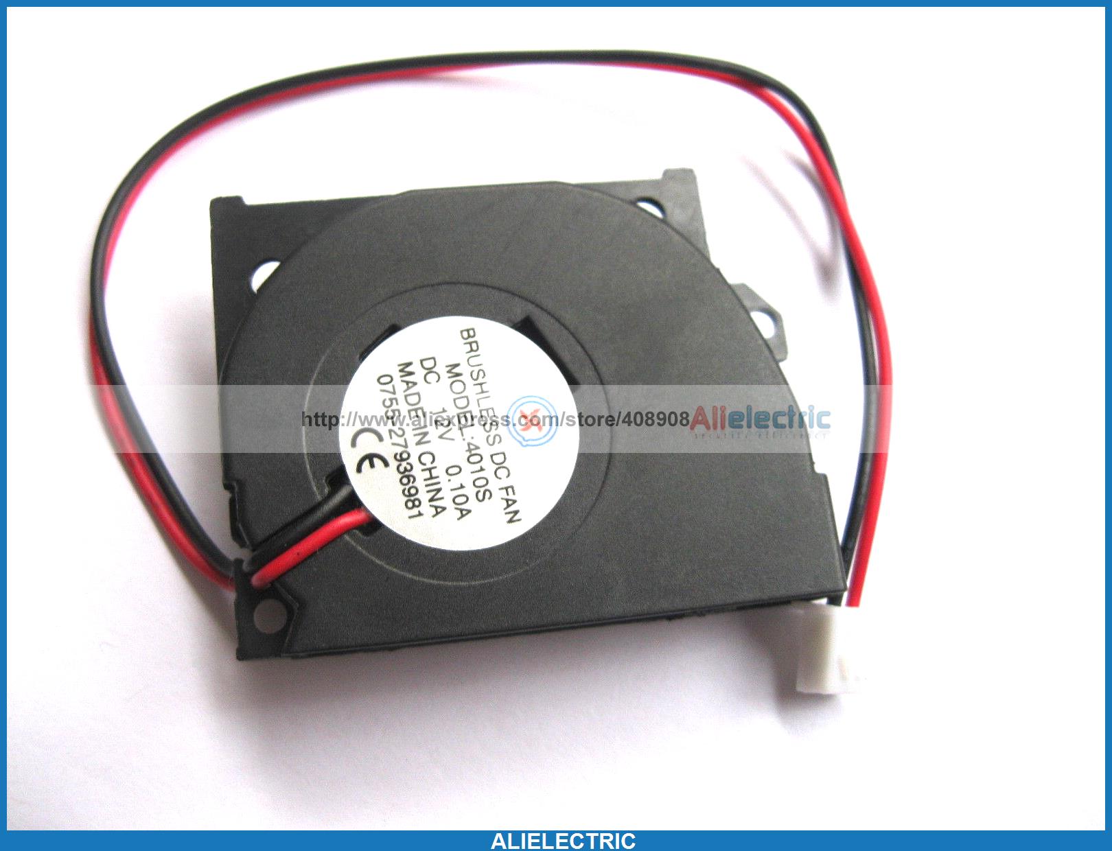 Ventilateur De Refroidissement Sans Balais 12V 40mm X 10mm - Double Roulement Pour Imprimante 3D Et PC