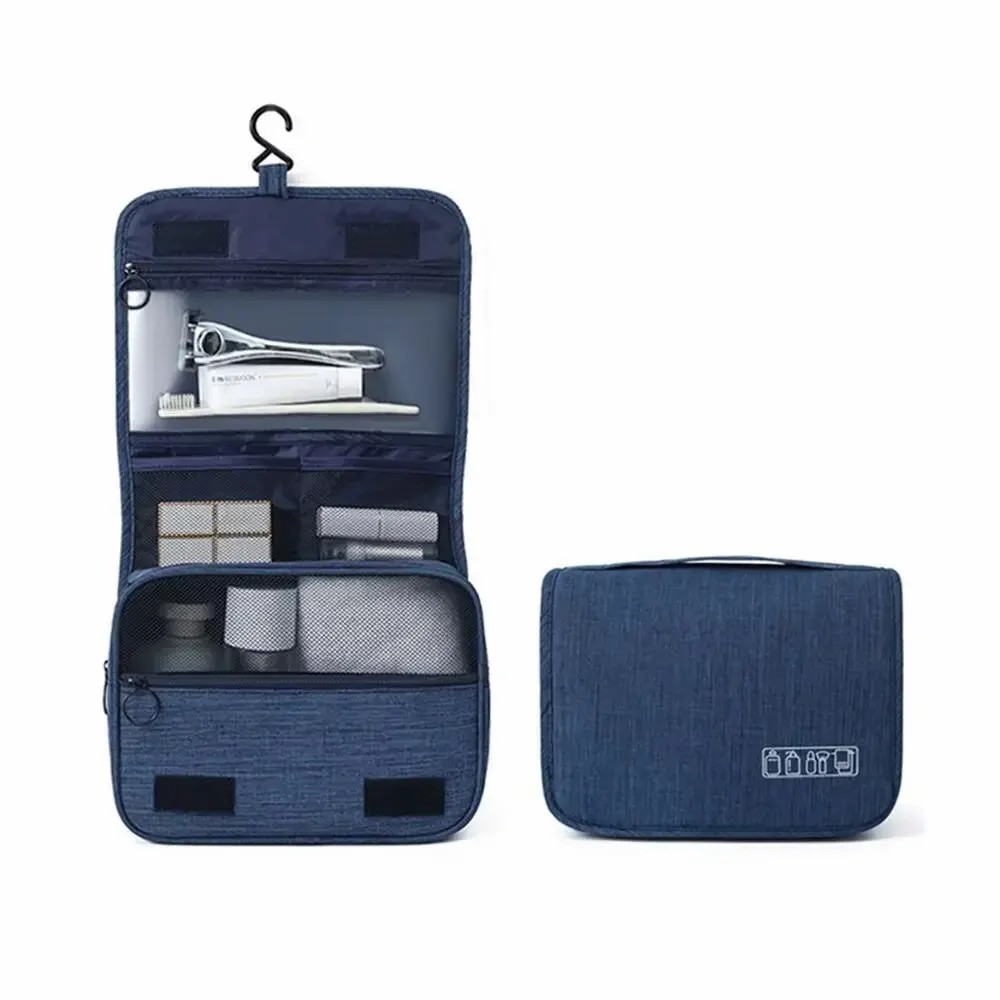Oxford Fabric Men Business Portable Storage Bag Toiletries Organizer Women Cosmetic Bag Waterproof Hanging Travel Wash Pouch