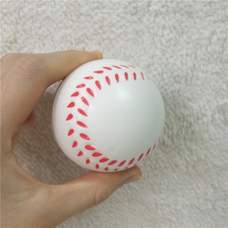 12 st 6.3cm anti-stress boll avlastning fotboll fotboll basket baseball tennis mjukt skumgummi klämboll leksaker för barn