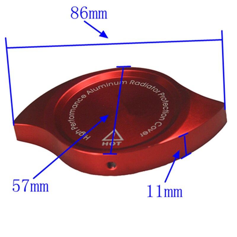 Cnc Radiator Cap Cover Voor Toyota Radiator Cap Cover