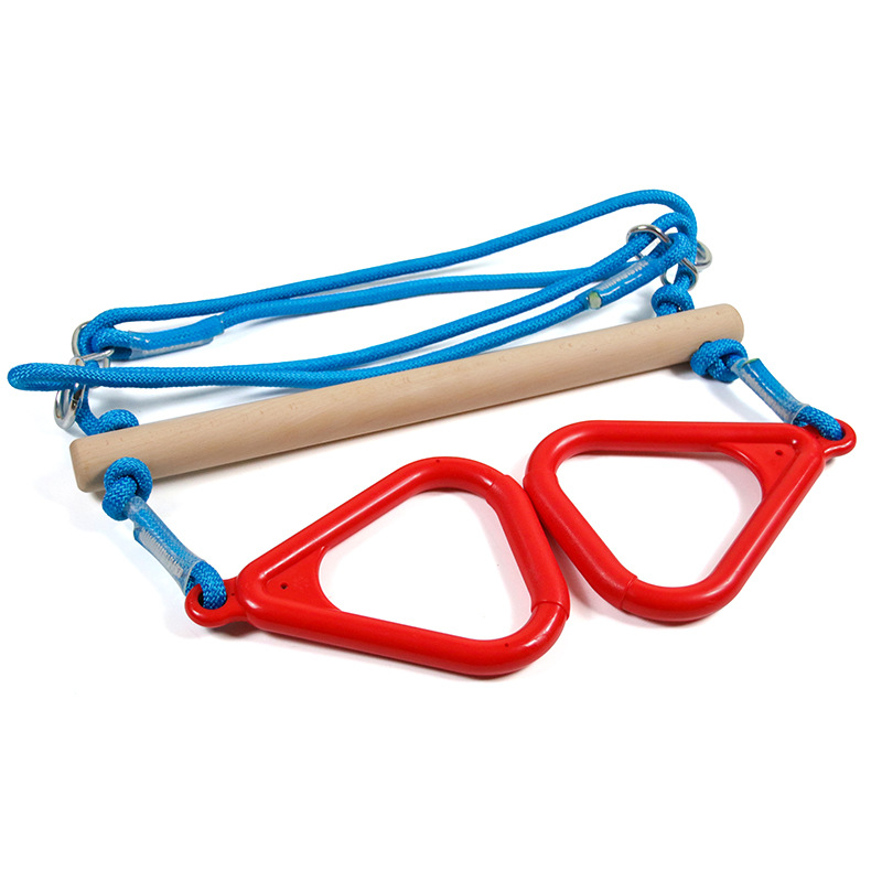 Schommel Buiten Tuin Schommels Schommelset Accessoires Trapeze Kunststof Houten Schommelstang Speeltuin Speeltoestellen