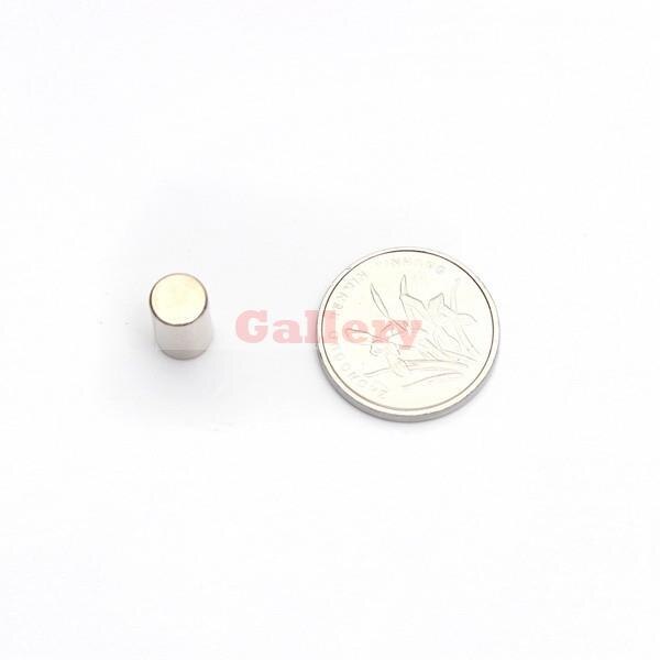 100 piezas N50 fuerte imanes de neodimio disco 6x10mm