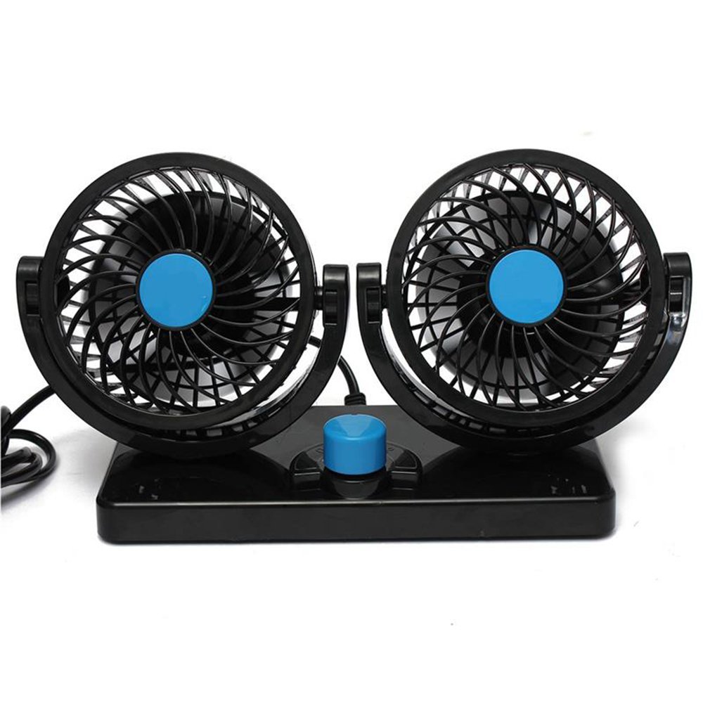 360 Rotating Free adjustment Car Auto Cooling Air Fan Ventilation Dashboard Electric Car Fan Summer Cooling Air Circulator