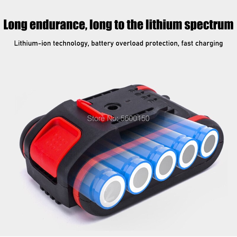 Original Electric Drill Li-ion Battery 21v Rechargeable Cordless Screwdriver Drill Lithium Battery For Power Tool
