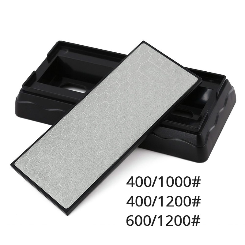 Double-sided Knife Sharpeners Sharpening Stone Diamond Plate Convenient for Kitchen Knives Whetstone Cutter Tool