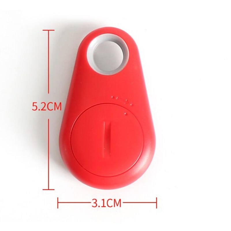 Anti Loss Tracking Keychain Mini GPS Bluetooth Label Locator Anti-lost Child Pet Motorcycle Tracker Key Rings Universal