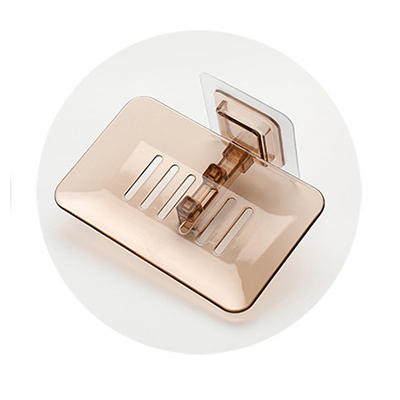 Porta sabonetes dupla camada 1 peça, acessórios para banheiro, cozinha, recipiente de sabão, de plástico: 03