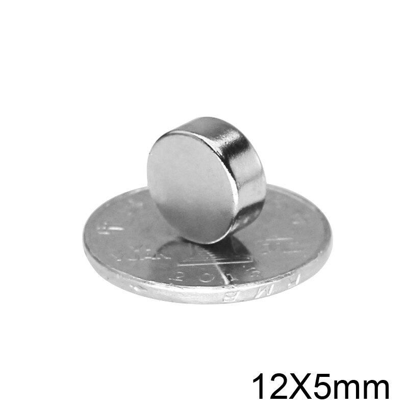 10/20/50/100pcs 12x5 mm Powerful Magnets 12mmx5mm Permanent Round Magnet 12x5mm Neodymium Magnet Super Strong magnetic 12*5 mm