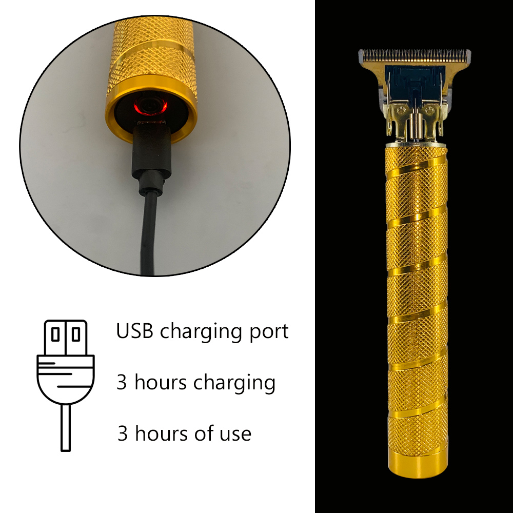 2022 T9 Hair Clipper Limit Comb 6MM 9MM Haircut Machine Shaving Cutting Vintage T9 Machine Beard Trimmer for Men