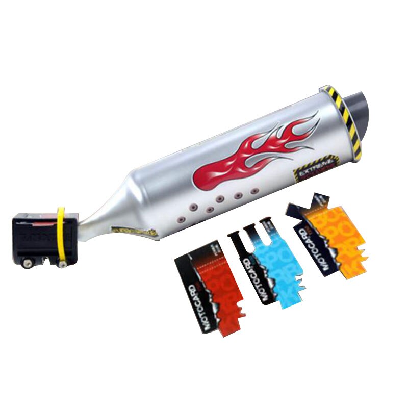 Tubo de escape para bicicleta de montaña, tubo de escape de turbina, sonido salvaje, herramientas de ciclismo para BMX: Default Title