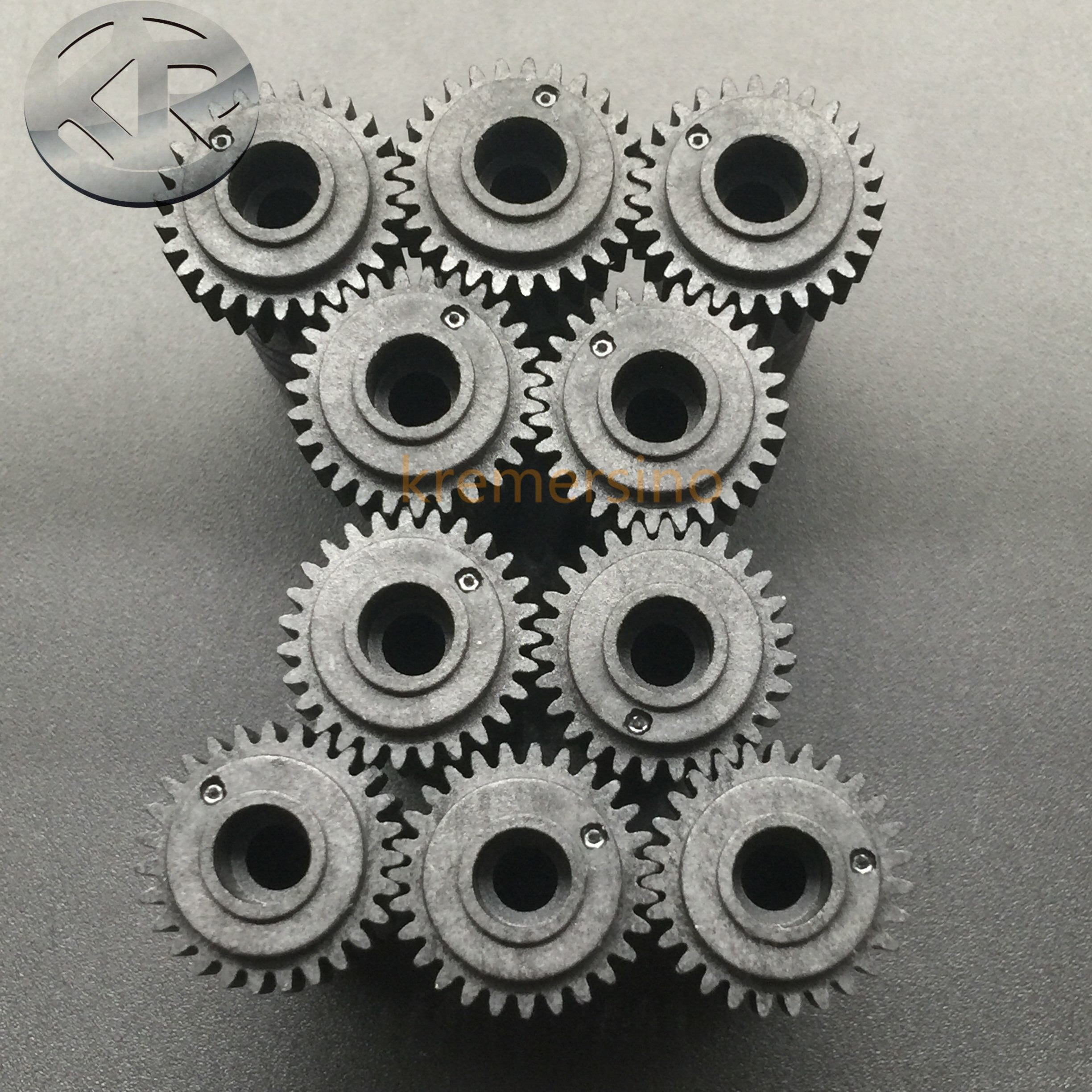 Engranaje de tornillo sin fin para GARRETT HELLA, caja de engranajes con actuador electrónico, tipo C, 5 teeths, tipo B, 7 teeths, tipo D, 6 teeths