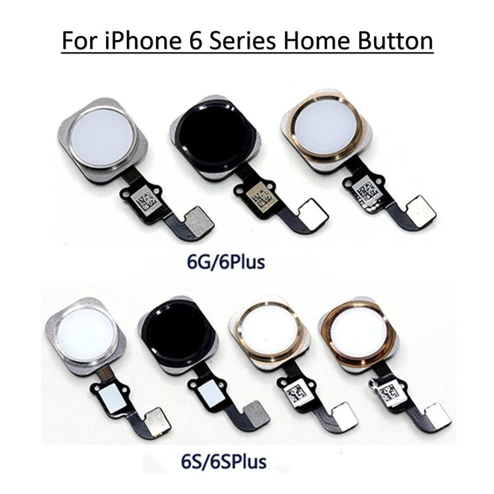 Home Button Flex Kabel Voor Iphone 6 G6 /6P/ 6S/6S Plus Terugkeer Knop sleutel Touch Id Sensor Home Button Key Ribbon Assembly