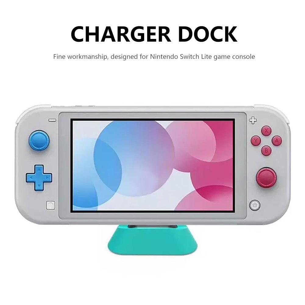 For NS Switch / Switch Lite Universal Game Console Charger Dock Portable Mini Type C Charger Base Stands Charging Dock Station