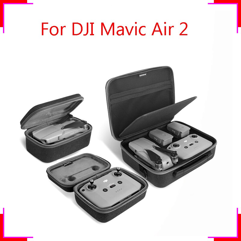 Bolsa de almacenamiento Mavic Air 2, estuche de transporte de hombro rígido para DJI MAVIC air2, Drone 2 baterías, bolsa de accesorios para control remoto