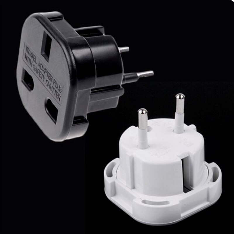 2 PiN UK TO EU EUROPE EUROPEAN UNiVERSAL TRAVEL CHARGER ADAPTER PLUG CONVERTER Wall Plug Socket