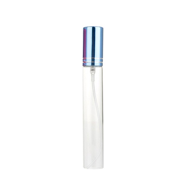 leer Klare Glas sprühen Flasche 10ml 15ml Parfüm Zerstäuber Flasche mit sprühen, nachfüllbar Leere Parfüm Flasche Feinen Nebel sprühen: 10ML / Blau