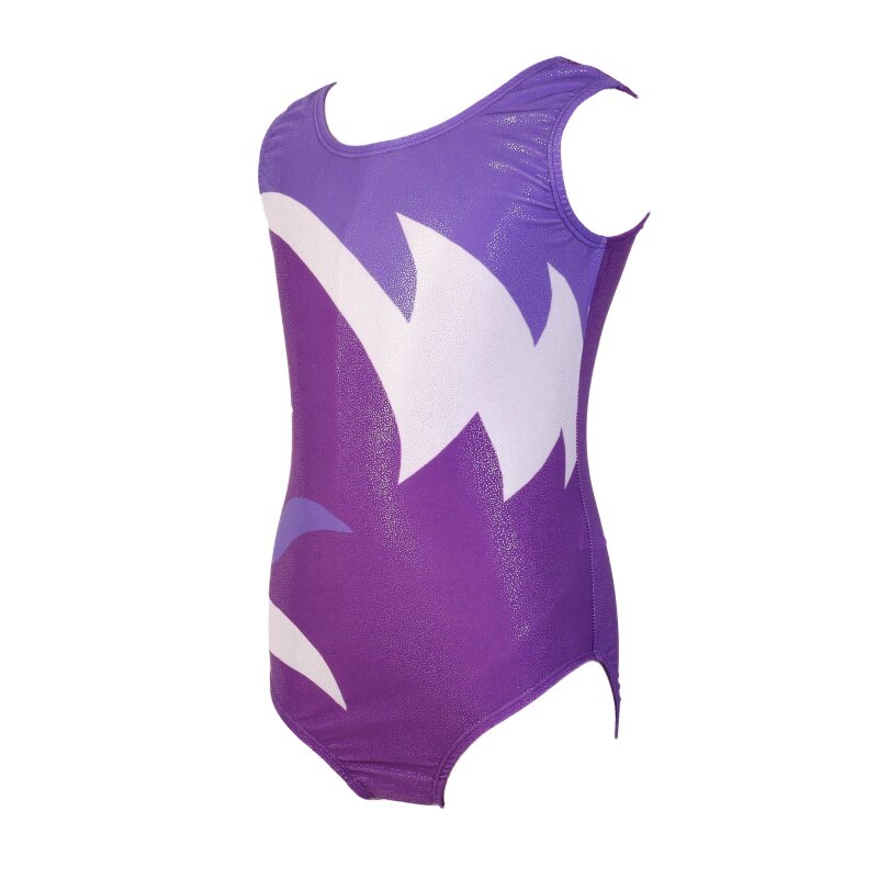 Girls Children Kids Gymnastics Suit Breathable Soft Color Sleeveless Matching Gymnastics Suit Dance Clothes