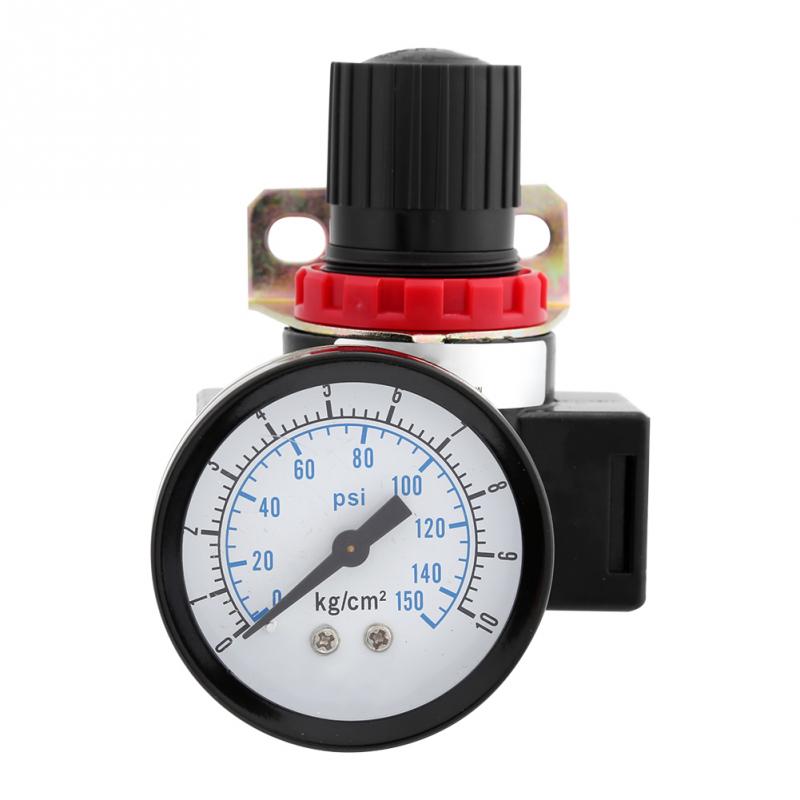 Luft Kontrolle Kompressor Druckregler Ventil BR3000 G3/8 zoll Druck Regulierung Messgerät Wasser Öl Luft Regler