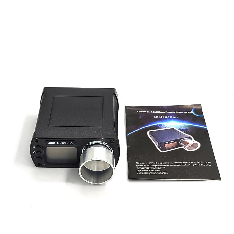Bullet Firing Speed Chronograph Shooting Measuring Instruments Chronograph For Shooting Lcd Chronoscope E9800-X Speed Tester