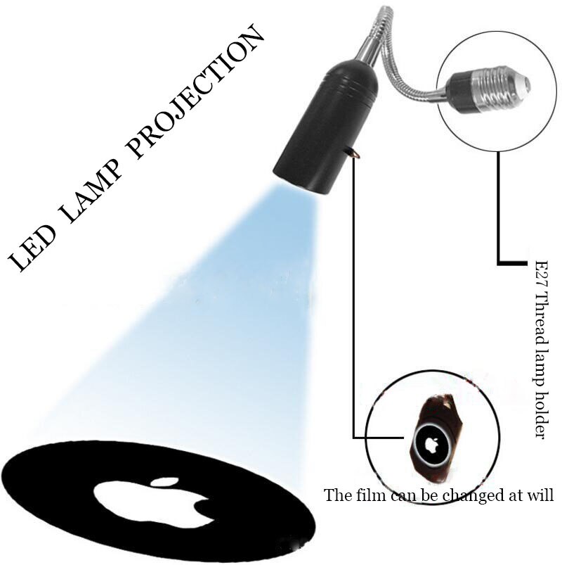 Projection lamp,Easy Install,Easy to change pictures,Can Projective advertisement,signboard,LOGO,Favorite photos