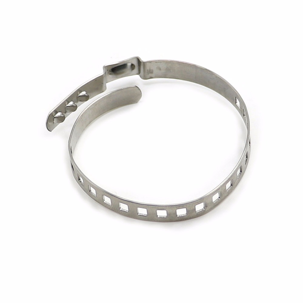 10 stk  / 20 stk universal justerbar aksel cv led boot crimp klemmer store &amp; små sæt rustfrit stål til bilkøretøj