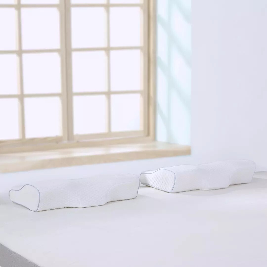 Xiaomi 8H papillon oreiller mémoire H2 modèle cou protection anti-bactéries rebond lent mémoire coton oreiller soins de santé cervicales