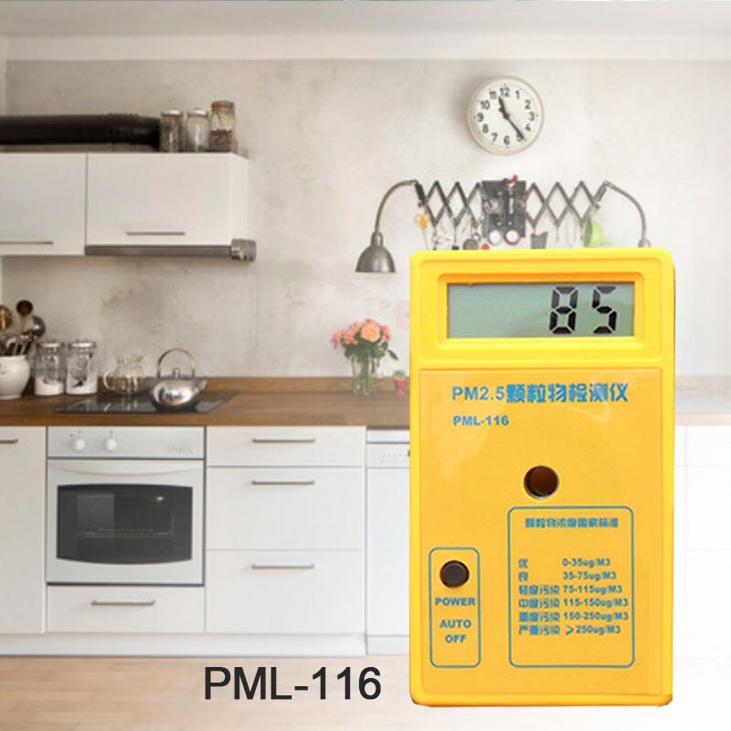 LCD Display Air Monitor Particle Gauge Counter Analyzer Monitoring Sensor For pm2.5Air Monitor