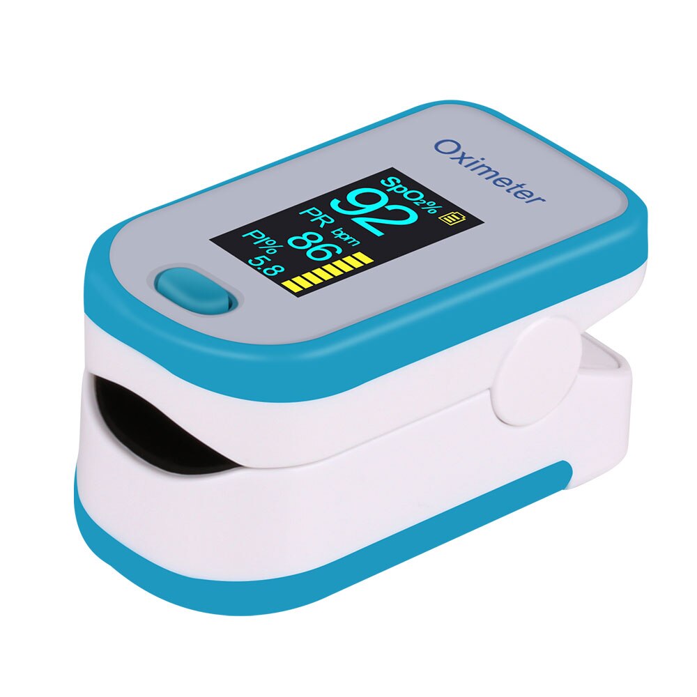 Rz Draagbare Vinger Pulsoxymeter Digitale Pulsioximetro Huishoudelijke Gezondheid Monitor Hartslag SPO2 Pr Saturimetro Pulsoximeter: M130-Blue