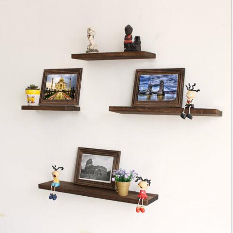 Bamboe wandopbergrek, scheidingswand, woonkamer tv-hangdecoratieframe, slaapkamerwand, massief houten plank, 2- delig