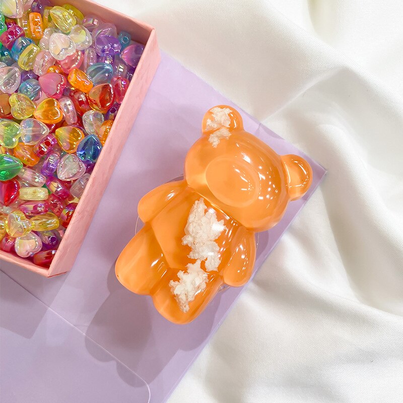 Ins Korea 3D Leuke Cloud Beer Telefoon Houder Griptok Ondersteuning Voor Iphone Samsung Grip Tok Vouwen Handband Finger Stand: 07