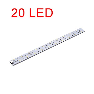 Photography Lighting Strip for Photo Studio Lighting Soft Box Portable Lightbox Tent LED Video Light Strip: 20 LED