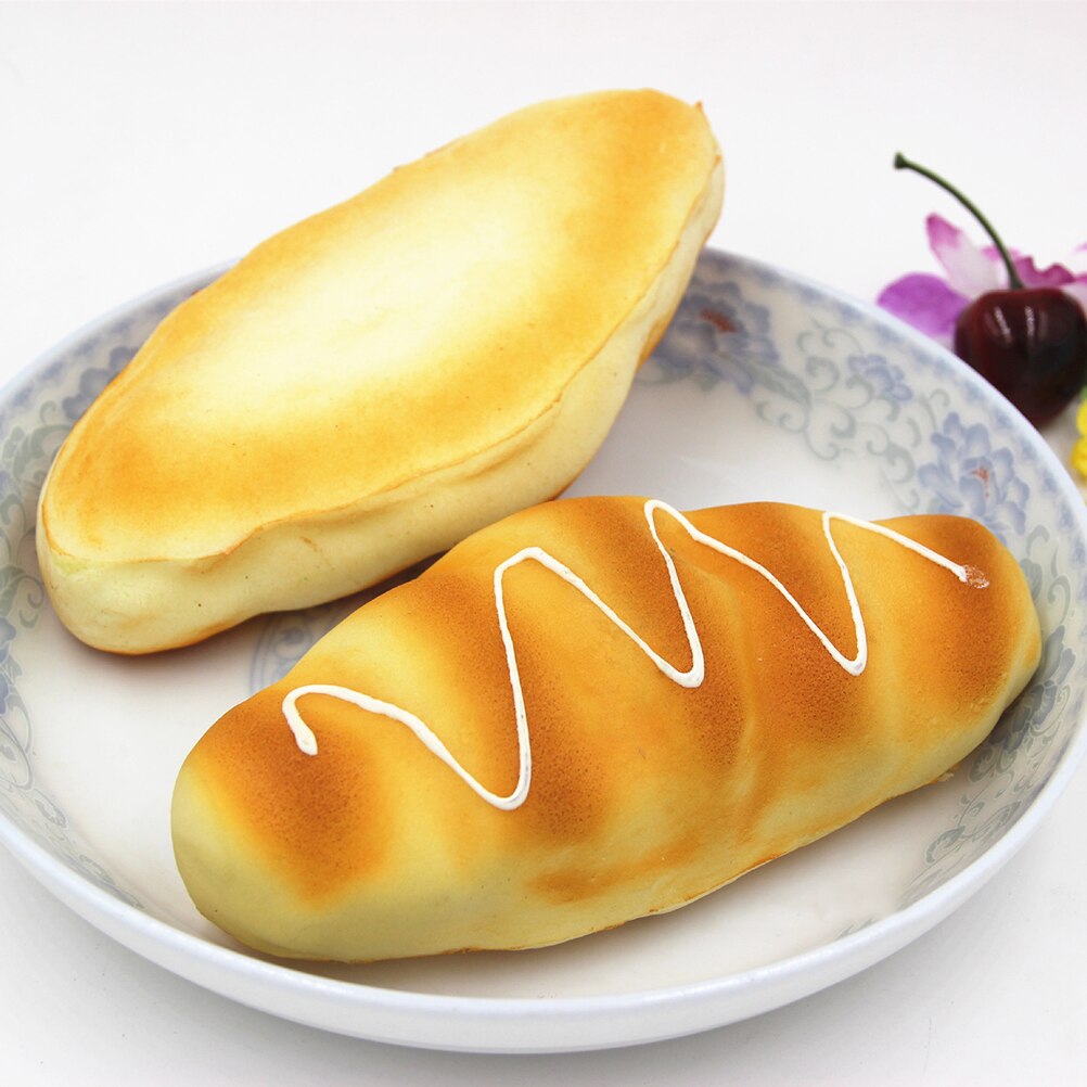 1Pc Jumbo Kussen Loaf Cake Brood Speelgoed Kawaii Squishy Slow Squeeze Stress Kids