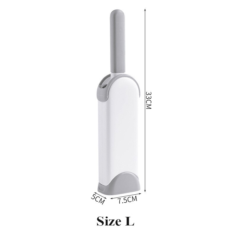Double sided Reusable Cleaning Brush Clothes Lint Rollers Static Brushes Home Coat Suit Brush Pet Hair Fur Remover: Size L