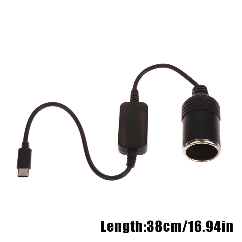 Prise allume-cigare Laguna de voiture USB C Type C à 12V, adaptateur convertisseur femelle, allume-cigare, aspirateur