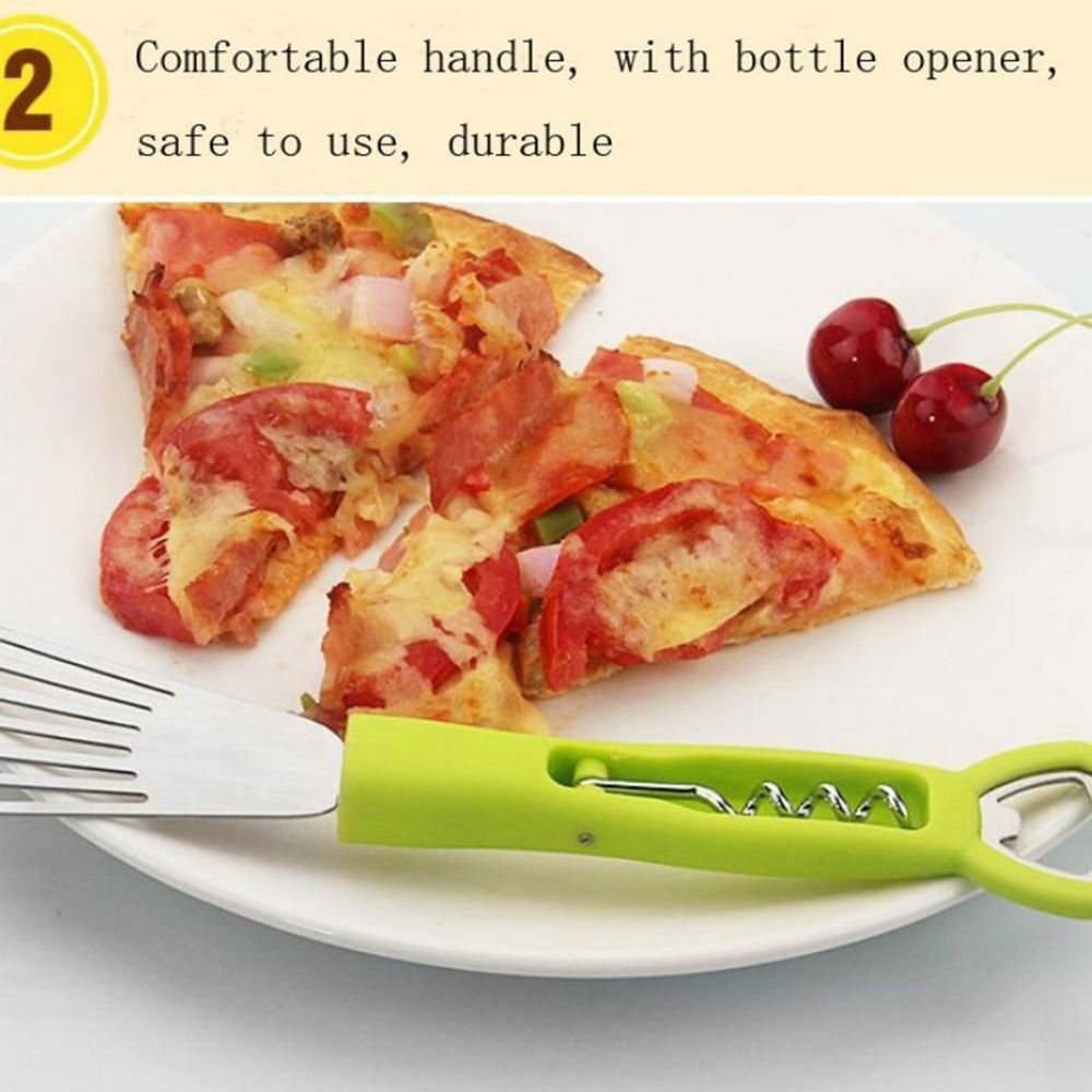 Espátula de aceite de acero inoxidable, pala, multifunción, para salpicaduras de carne, cocina, pescado frito, carne, utensilios de cocina