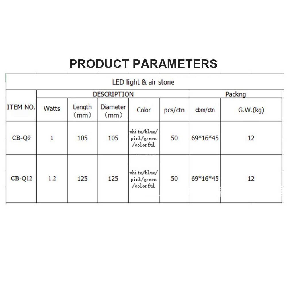 Lampa doprowadziło robić akwarium z bąbelkami tlenowymi ciemna poświata podwodna kolorowa bańka tlenowa RGB okrągłe światło akwarium lampa dekoracyjna